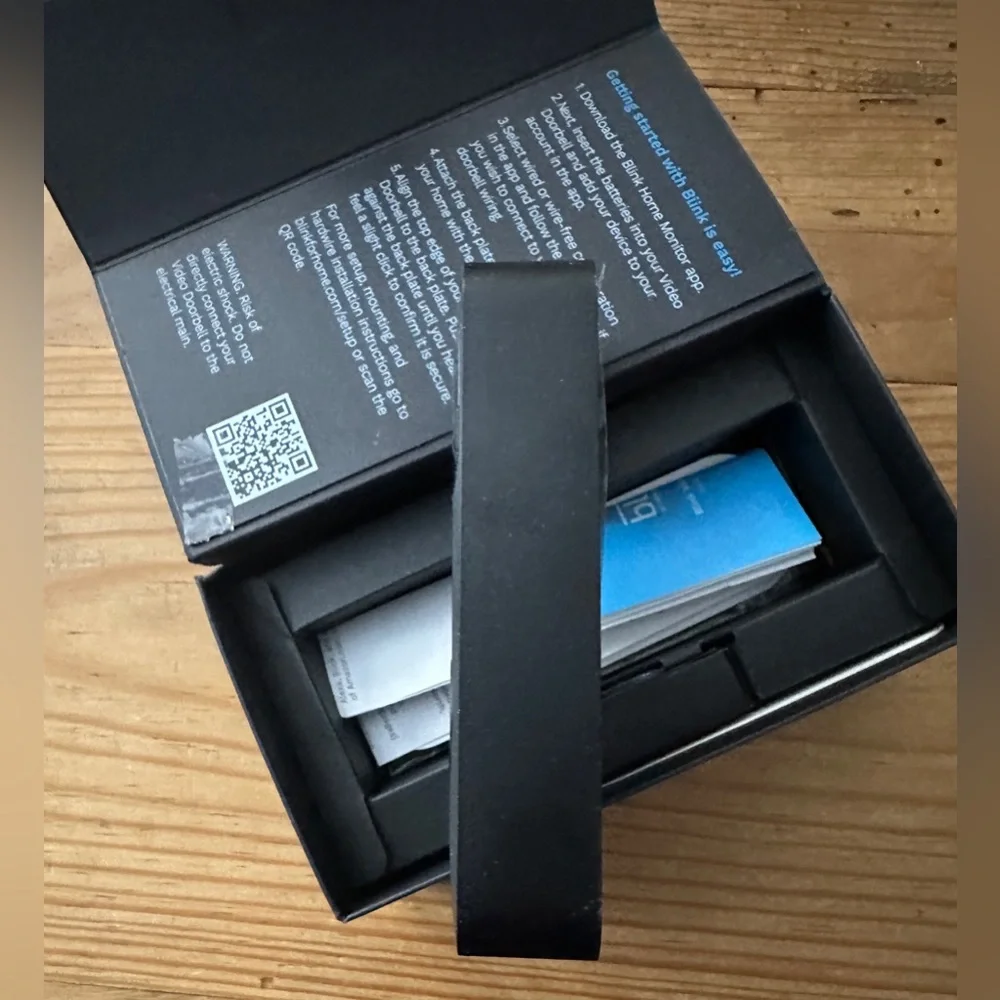 Blink Black Video Doorbell